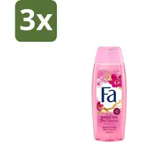 Fa – Douchegel – Magic Oil Pink Jasmine – 250 ml - Bulkverpakking - 3 stuks