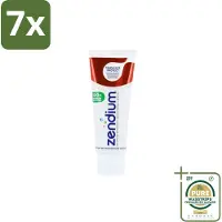 Zendium 7 x – Tandpasta – Tandvlees Protect – 75 ml - Grootverpakking - Tandvlees Bescherming - Gevoelig Tandvlees - Natuurlijke Tandpasta - Fluoride - Mondgezondheid