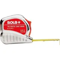 Sola Rolbandmaat 5mtr Tri-Matic gekalibreerd EG-Klasse 1 (met certificaat) - 50023801