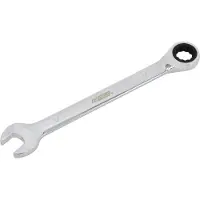 AWTOOLS Klucze Płasko-Oczkowe - Grzechotka - Set van 6 - 8-19mm - Met Schakelknop