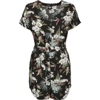 Urban Classics Jumpsuit gemengde kleuren / zwart