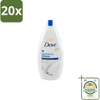 Dove 20 x – Douchegel – Hydraterend – 450 ml - Grootverpakking - Douchegel - Hydraterende Douchegel - Huidverzorging - Milde Douchegel - Zachte Huid