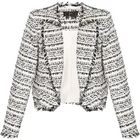 Faina Blazers zwart / wolwit