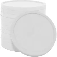 Combicraft blanco plastic munt 26mm wit - per 100 stuks