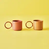 Arcana Espresso 2-delig Set Roze - 270cc