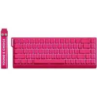 MCHOSE Ace68 E-sport - Rose Red 65% Hall Effect Uranus Magnetische Switch eSports 8K Hz RGB Hotswap Mechanisch Gaming Toetsenbord (MC-Ace68-24)