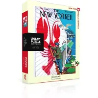 New York Puzzle Company Seaside Cafe - 500 pieces