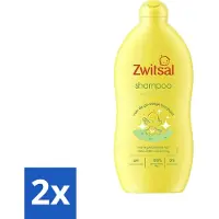 Zwitsal 2 x - Shampoo - Mild - Voor Dagelijks Gebruik - 700 ml - Baby Shampoo - Mild Shampoo - Anti-prik Shampoo - Shampoo - Baby Haar Verzorging