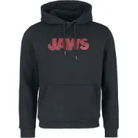 JAWS Trui met capuchon - Poster - S tot XXL - voor Mannen - zwart | Maat L