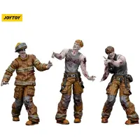 Joy toy (CN) Zombie Dark Source Action Figuur 3-Pack Firefighters 8 cm Action Figuur