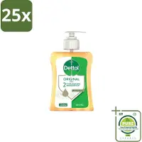 Dettol 25 x Handzeep Original 250 ml - Grootverpakking - Handzeep - Hygiëne - Antibacterieel - Hydratatie - Huidverzorging