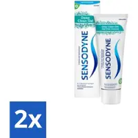 Sensodyne Tandpasta Deep Clean Gel 75 ml - Voordeelverpakking - 2 stuks
