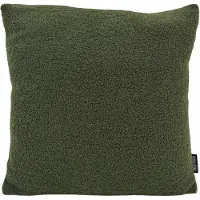 Gek op kussens! Teddy Legergroen Kussenhoes | Polyester | 45 x 45 cm
