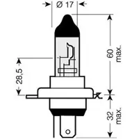 Kyoto Ampoule pour Moto Yamaha 700 Mt-07 Tracer 2017 à 2022 AV Neuf