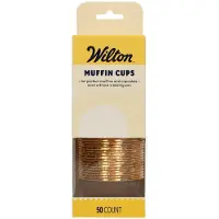 Wilton Muffin Cups - Bruin - Set/50 - Bakvorm voor Muffins en Cupcakes