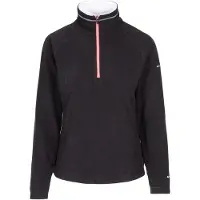 Trespass - Dames Skylar Fleece Top (Zwart/Wit)