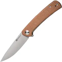 SENCUT Neches Linerlock Brn Micarta