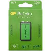 GP Recyko+ 9v-batterij