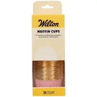 Wilton Muffin Cups - Baby Roze - Set/50 - Bakvorm voor Muffins en Cupcakes