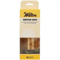 Wilton Muffin Cups - Marmer Zwart - Set/50 - Bakvorm voor Muffins en Cupcakes