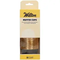 Wilton Muffin Cups - Zwart - Set/50 - Bakvorm voor Muffins en Cupcakes
