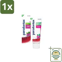 Parodontax 1 x - Tandpasta - Herbal Fresh - Bergamot & Mint - 75ml- Tandvleesgezondheid - Bloedend Tandvlees - Tandpasta - Kruidenextracten - Bergamot