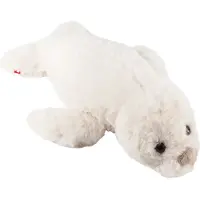 Sigikid knuffel zeehond pluche speelgoed extra zacht wit.