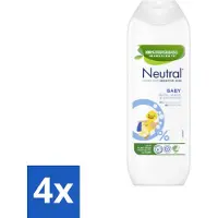 Neutral Baby Shampoo Parfumvrij 250 ml - Voordeelverpakking - 4 stuks