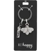 Depesche - Glamour sleutelhanger - mot. 006 - Bee happy