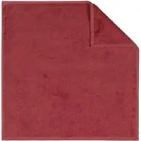 Cawö Keukendoek Solid Bordeaux 50 x 50 cm (set van 4)