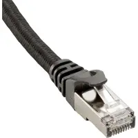 Force Power Lite , Ethernetkabel RJ45 - CAT8 S/FTP - High Speed - Mannelijk/Mannelijk - 1.5m, Zwart