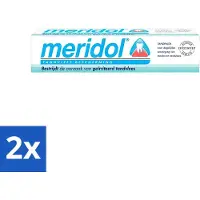Meridol 2 x Tandpasta Tandvleesbescherming 75 ml - Tandpasta - Tandvlees - Geïrriteerd Tandvlees - Mondgezondheid - Antibacterieel