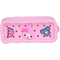 Take Care My Melody Etui met Bedels - Pennenzak - Jongens en Meisjes - Volwassenen en Kinderen - 19,5 x 5,5 x 8cm - Roze