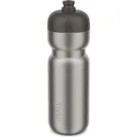 Mepal RVS bidon pull Sport - 800 ml - Pak. open en drink - Lichtgewicht RVS - Vaatwasmachinebestendig - Drinkflessen - Graphite black
