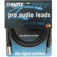 Klotz M1MS1K0300 - XLR M / JACK STEREO - 3 M