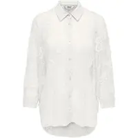 ONLY Onlnewlina grace shaine shirt wvn off-white