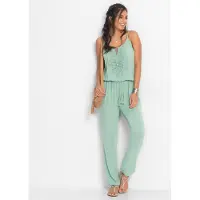 Bonprix Jumpsuit van gestructureerde viscose maat 48