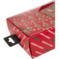 Urban Classics Christmas Gingerbread Lurex Sokken