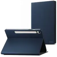Accezz Classic Tablet Case voor de Samsung Galaxy Tab S10 Ultra / Tab S9 Ultra - Donkerblauw