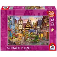Schmidt - Legpuzzel - Romantisch Beieren, Rothenburg ob der Tauber - 1000 stukjes - Volwassenen - vanaf 12 jaar