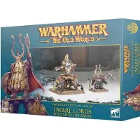 Games Workshop Warhammer - The Old World - Dwarfen Mountain Holds - Dwarf Lords W/Shieldbearers (10-11)