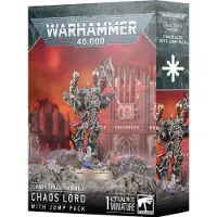 Games Workshop Warhammer 40K - Chaos Space Marines - Chaos Lord With Jump Pack (43-101)