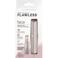 Best of Tv Oplaadbare Facial Fuzz Eliminator - FLAWLESS FINISH - Vlekkeloos gezicht - Zacht en veilig - Blozen