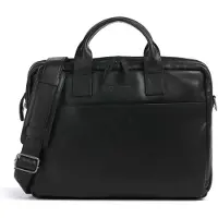 The Chesterfield Brand Frazer Koffer Leer 38 cm Laptop compartiment zwart