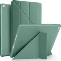 SBVR Tablet Hoes geschikt voor iPad Hoes 2017 - 5e generatie - 9.7 inch - Smart Cover - Donkergroen