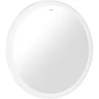 Hansgrohe Xarita Lite S - Spiegel met LED-verlichting, diameter 70 cm, mat wit 54966700