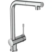 Ideal standard Ceralook 2, spoelwastafelmengkraan, chroom, voor laag druk