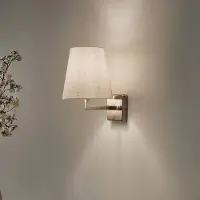 Opviq Wandlamp Profil, dimbaar, messing / goud, Woon-/ Eetkamer, metaal, Wandlamp