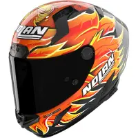 Nolan X-804 RS Ultra Carbon Replica Iannone Helm Maat