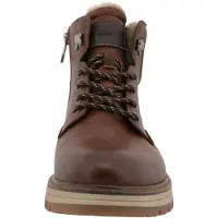 Tom Tailor Veterboots karamel / donkerbruin